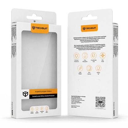 Case for Oppo Reno16 F / Reno16 FS, Techsuit, CamGuard Pro, Red