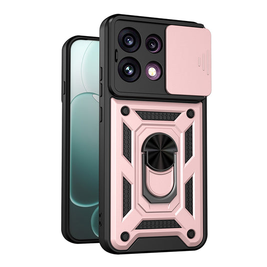 Θήκη για Oppo Reno16 F / Reno16 FS, Techsuit, CamShield, Ροζ Χρυσό