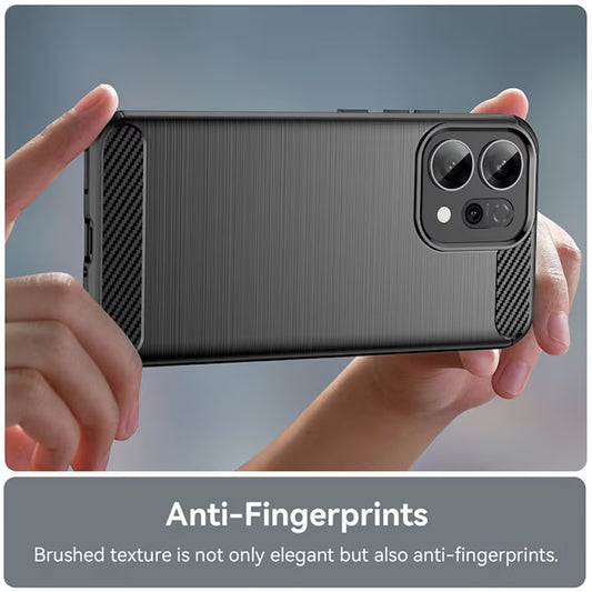 Θήκη για Oppo Reno16 F / Reno16 FS, Techsuit, Άνθρακας, Μπλε