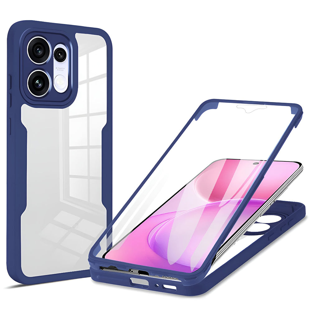 Θήκη για Oppo Reno16 F / Reno16 FS, Techsuit, ColorVerse 360, Μπλε