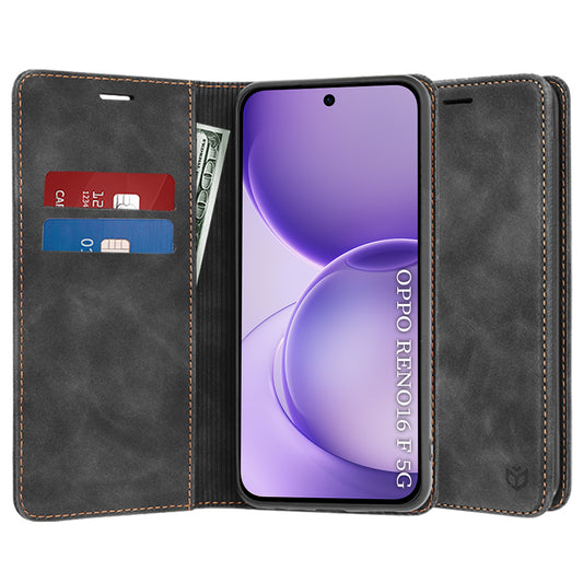 Θήκη για Oppo Reno16 F / Reno16 FS, Techsuit, Confy, Μαύρο