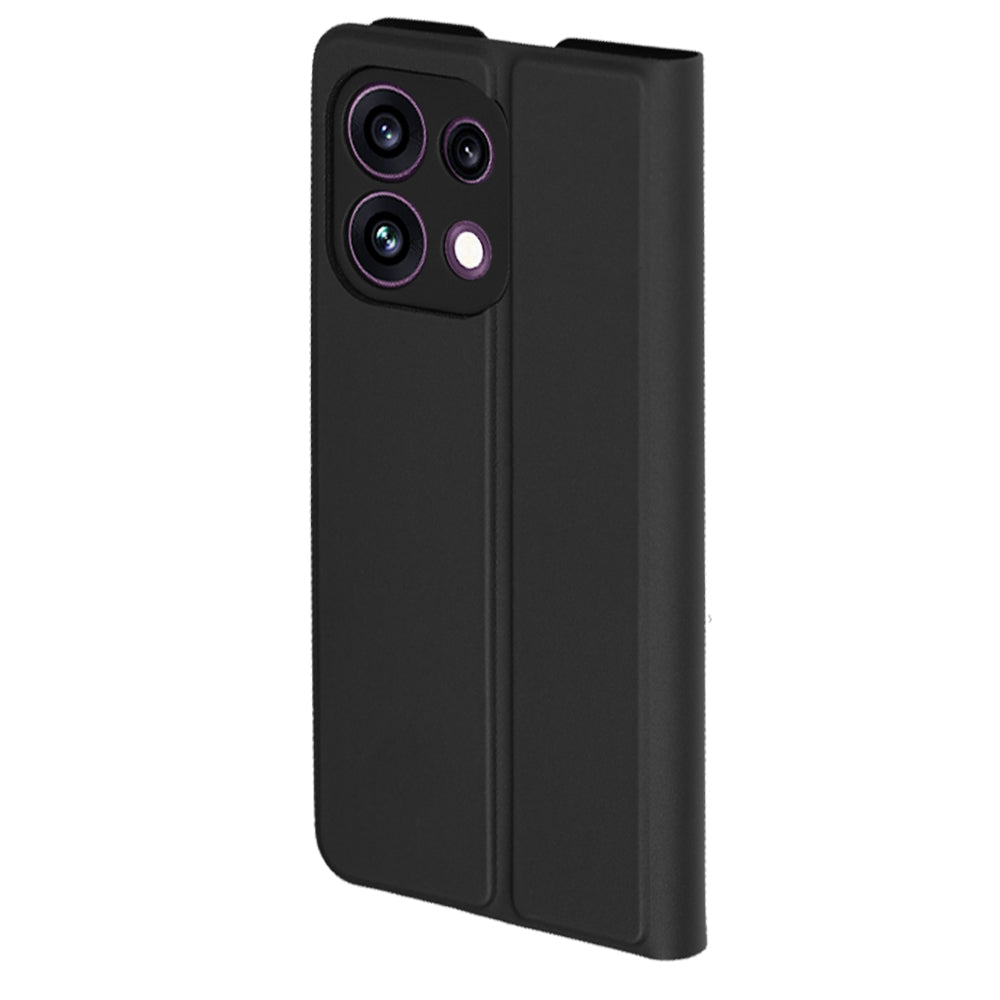 Case for Oppo Reno16 F / Reno16 FS, Techsuit, Magskin Book, Black