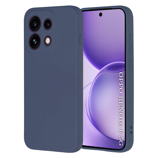Θήκη για Oppo Reno16 F / Reno16 FS, Techsuit, SoftFlex, Μπλε Σκούρο