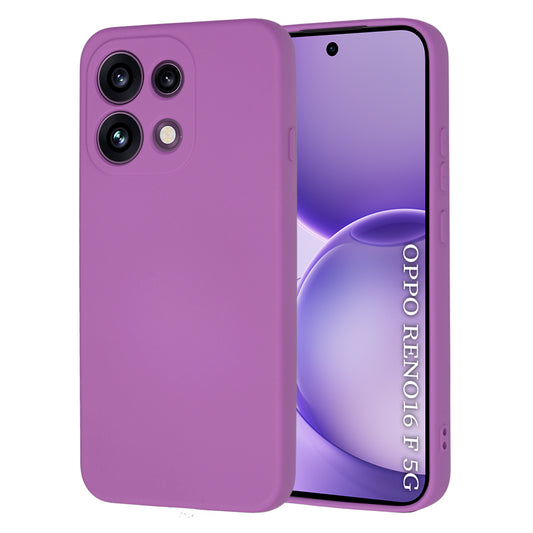Θήκη για Oppo Reno16 F / Reno16 FS, Techsuit, SoftFlex, Μωβ