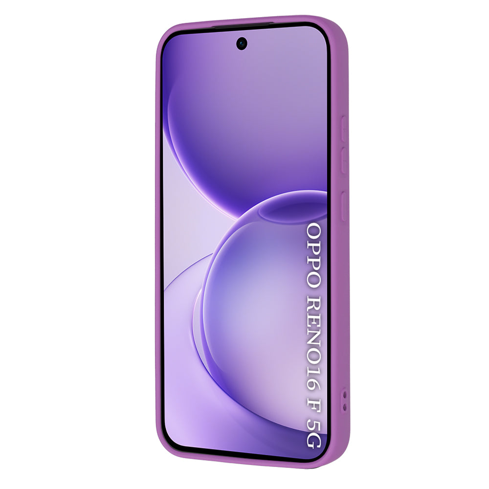 Θήκη για Oppo Reno16 F / Reno16 FS, Techsuit, SoftFlex, Μωβ