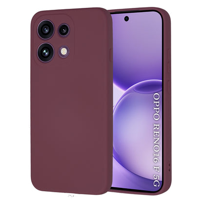 Θήκη για Oppo Reno16 F / Reno16 FS, Techsuit, SoftFlex, Βυσσινί