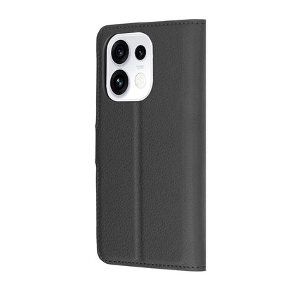 Θήκη για Oppo Reno16 Pro, Techsuit, Leather Folio, Μαύρη