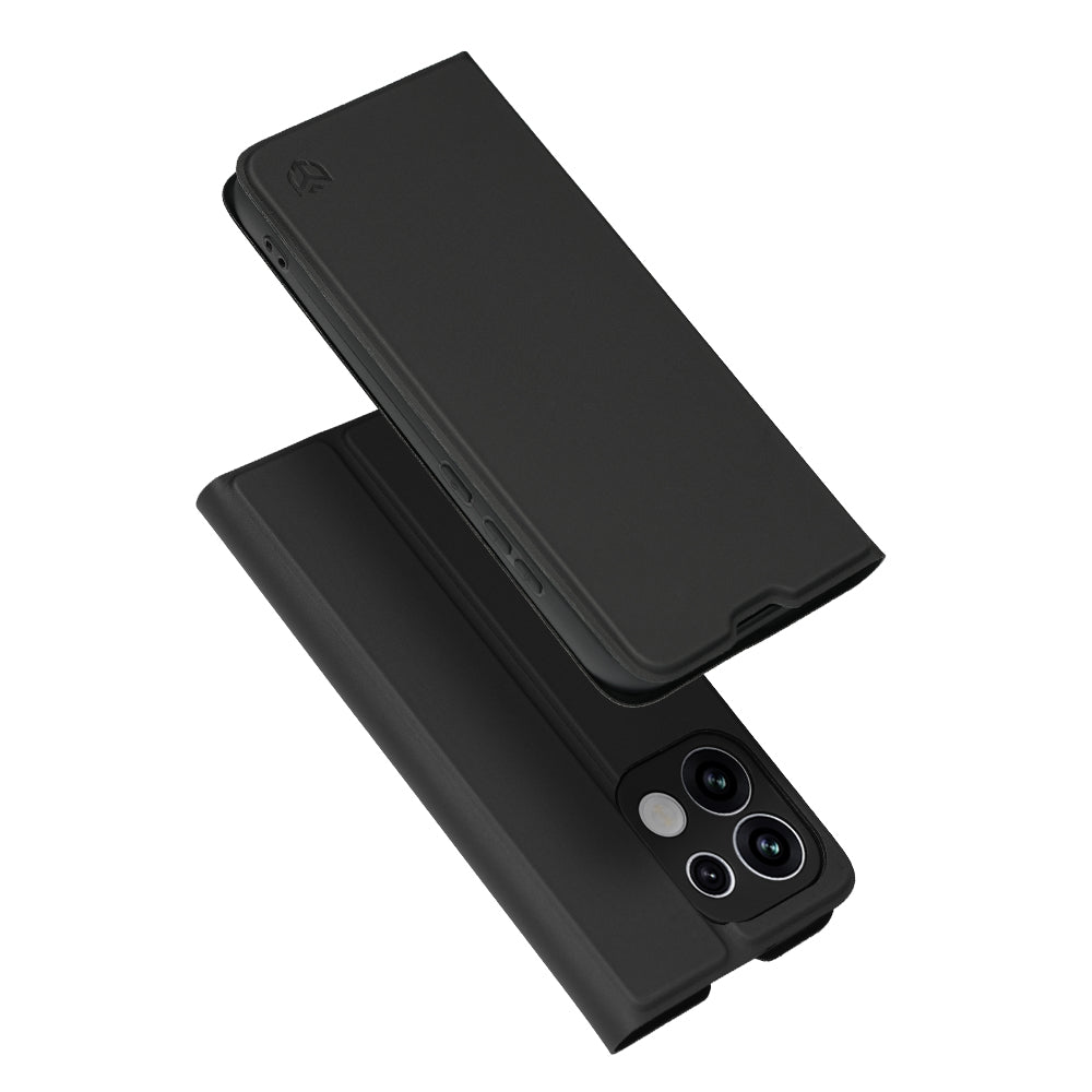 Θήκη για Oppo Reno16 Pro, Techsuit, Magskin Book, Μαύρη