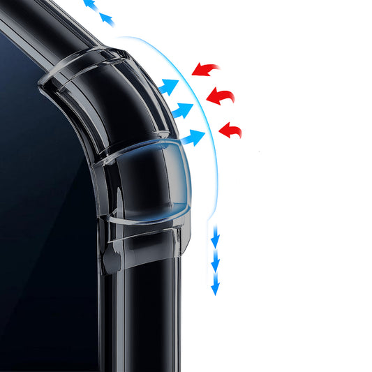 Θήκη για Oppo Reno16 Pro, Techsuit, Ανθεκτική σε Κρούσεις Διαφανής, Καπνιστή