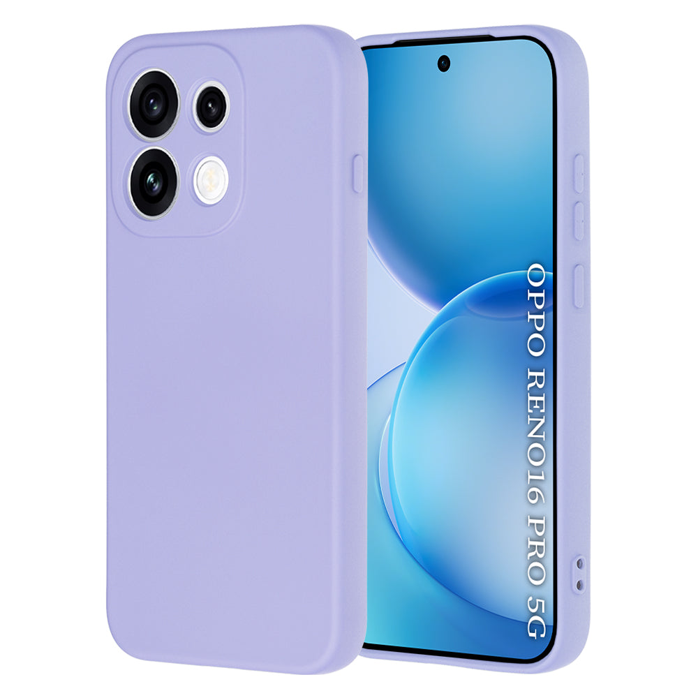 Θήκη για Oppo Reno16 Pro, Techsuit, SoftFlex, Ανοιχτό Μωβ