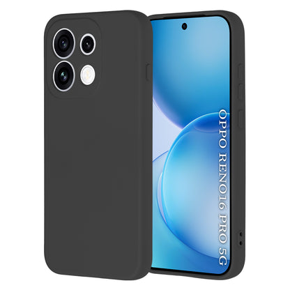 Case for Oppo Reno16 Pro, Techsuit, SoftFlex, Black
