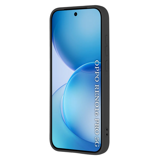 Case for Oppo Reno16 Pro, Techsuit, SoftFlex, Black