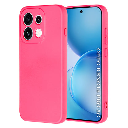 Θήκη για Oppo Reno16 Pro, Techsuit, SoftFlex, Σκούρο Ροζ