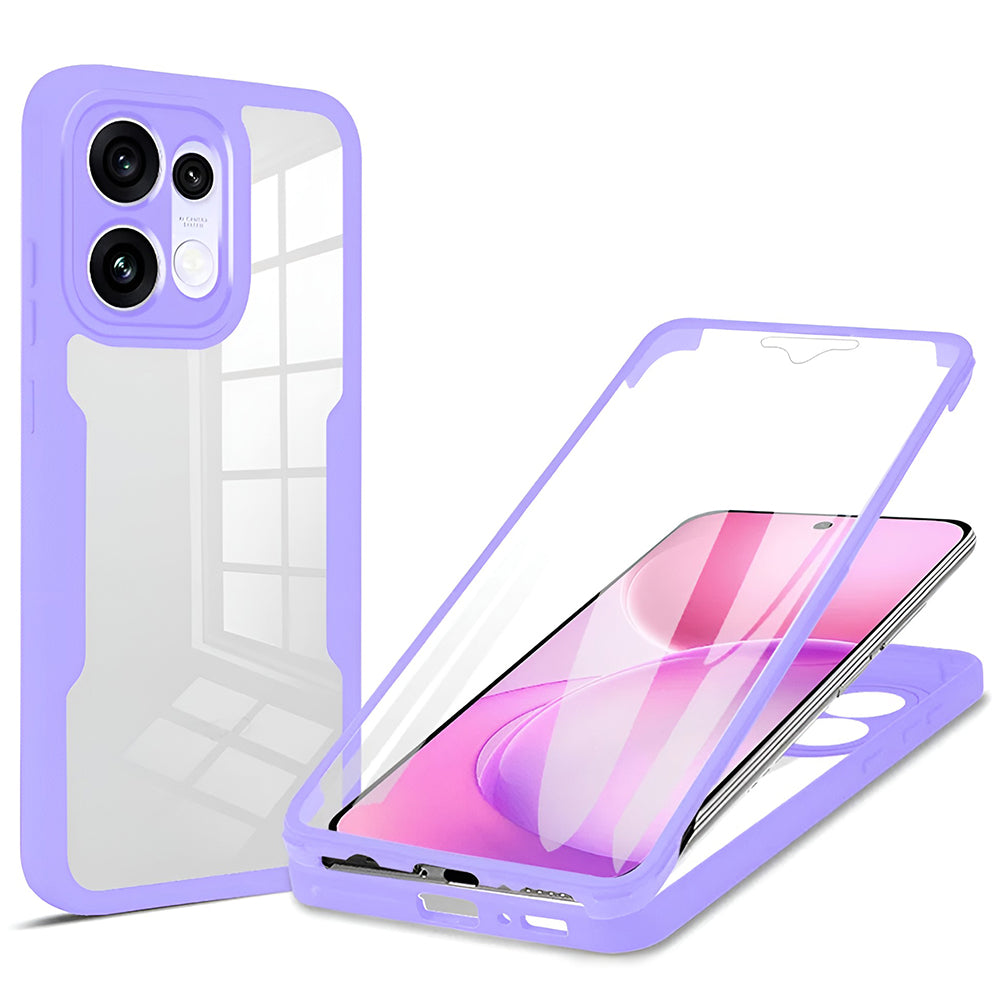 Case for Oppo Reno16 / Reno16 Pro, Techsuit, ColorVerse 360, Purple