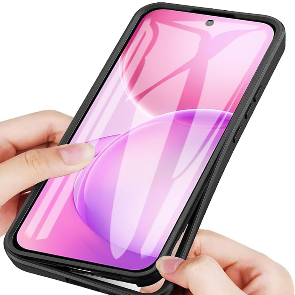 Θήκη για Oppo Reno16 / Reno16 Pro, Techsuit, ColorVerse 360, Μαύρο