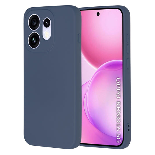 Θήκη για Oppo Reno16, Techsuit, SoftFlex, Μπλε σκούρο