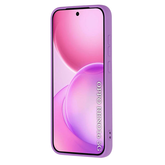 Θήκη για Oppo Reno16, Techsuit, SoftFlex, Μωβ