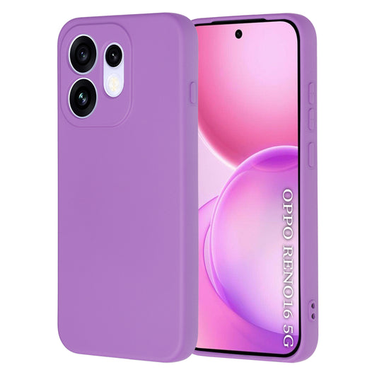 Θήκη για Oppo Reno16, Techsuit, SoftFlex, Μωβ