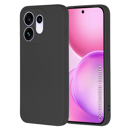 Θήκη για Oppo Reno16, Techsuit, SoftFlex, Μαύρο