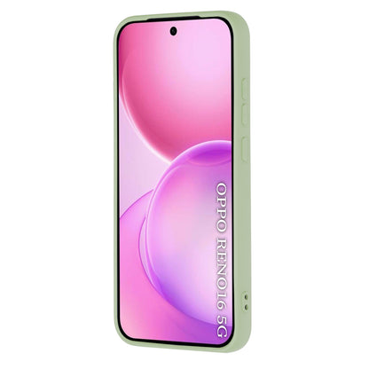 Case for Oppo Reno16, Techsuit, SoftFlex, Light Green