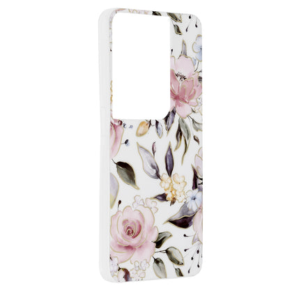 Θήκη για Oppo Reno8 Pro, Techsuit, Marble, Λευκό