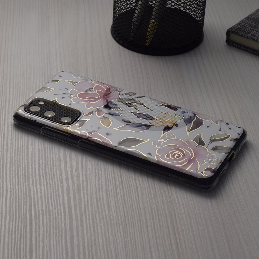 Θήκη για Oppo Reno8 Pro, Techsuit, Marble, Λευκό