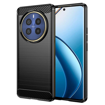 Θήκη για Realme 12 Pro / 12 Pro+, Techsuit, Άνθρακας, Μαύρο