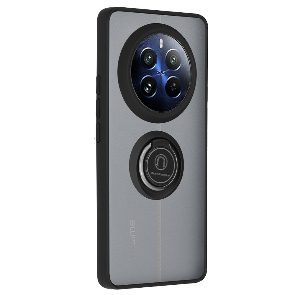 Θήκη για Realme 12 Pro / 12 Pro+, Techsuit, Glinth, Μαύρο