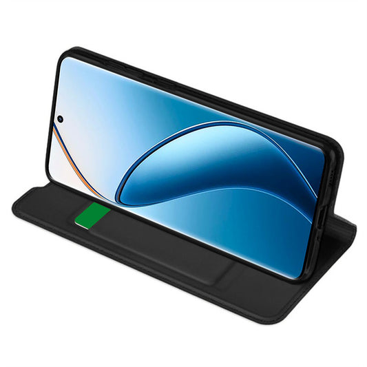 Θήκη για Realme 12 Pro / 12 Pro+, Techsuit, Magskin Book, Μαύρη