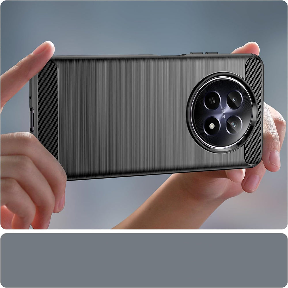Θήκη για Realme 12, Techsuit, Carbon, Μπλε