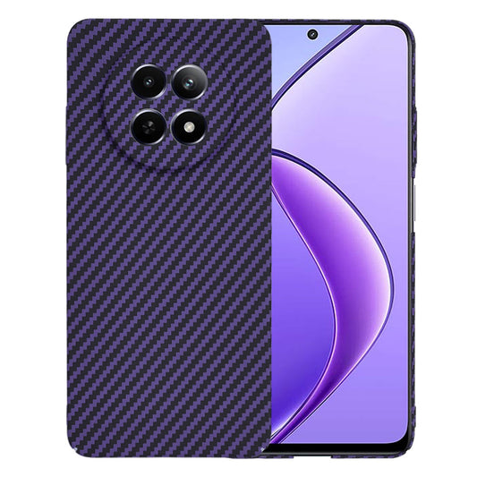 Case for Realme 12x / 12, Techsuit, Carbonite FiberShell, Purple