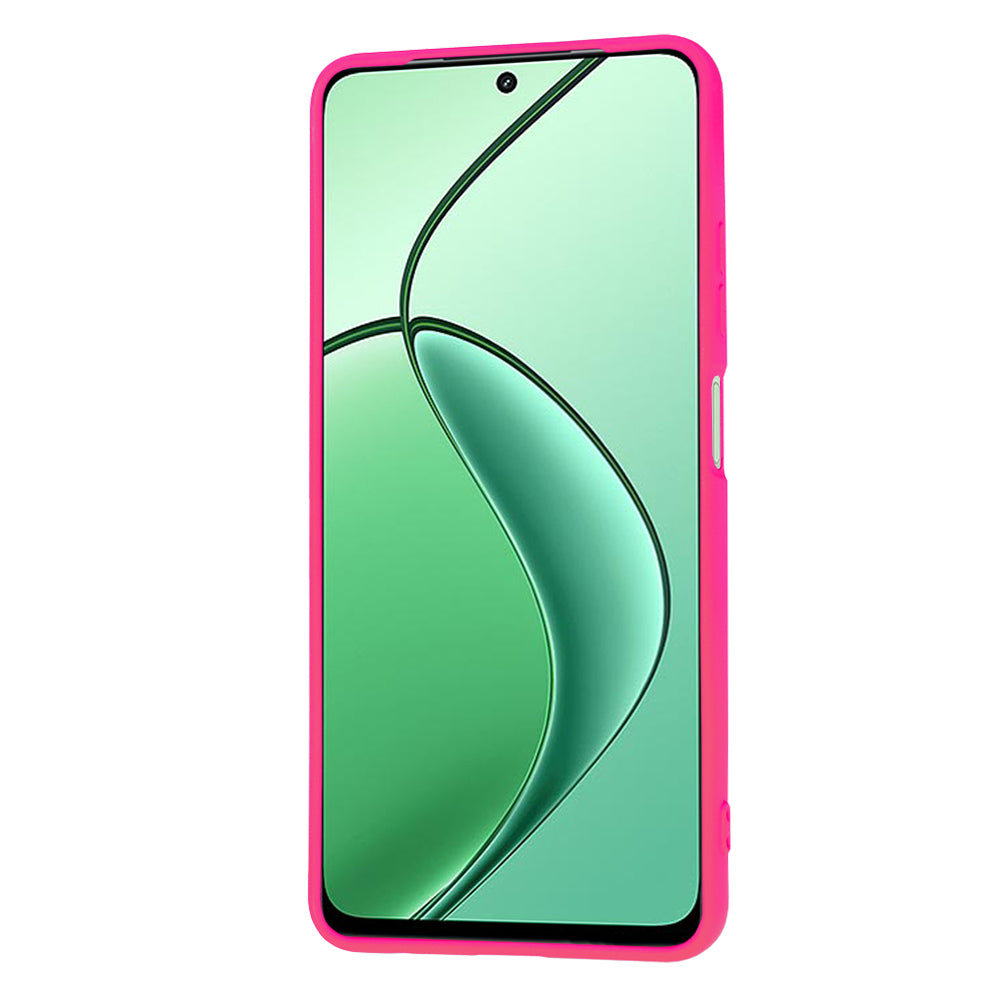 Θήκη για Realme 12x / 12, Techsuit, SoftFlex, Σκούρο Ροζ