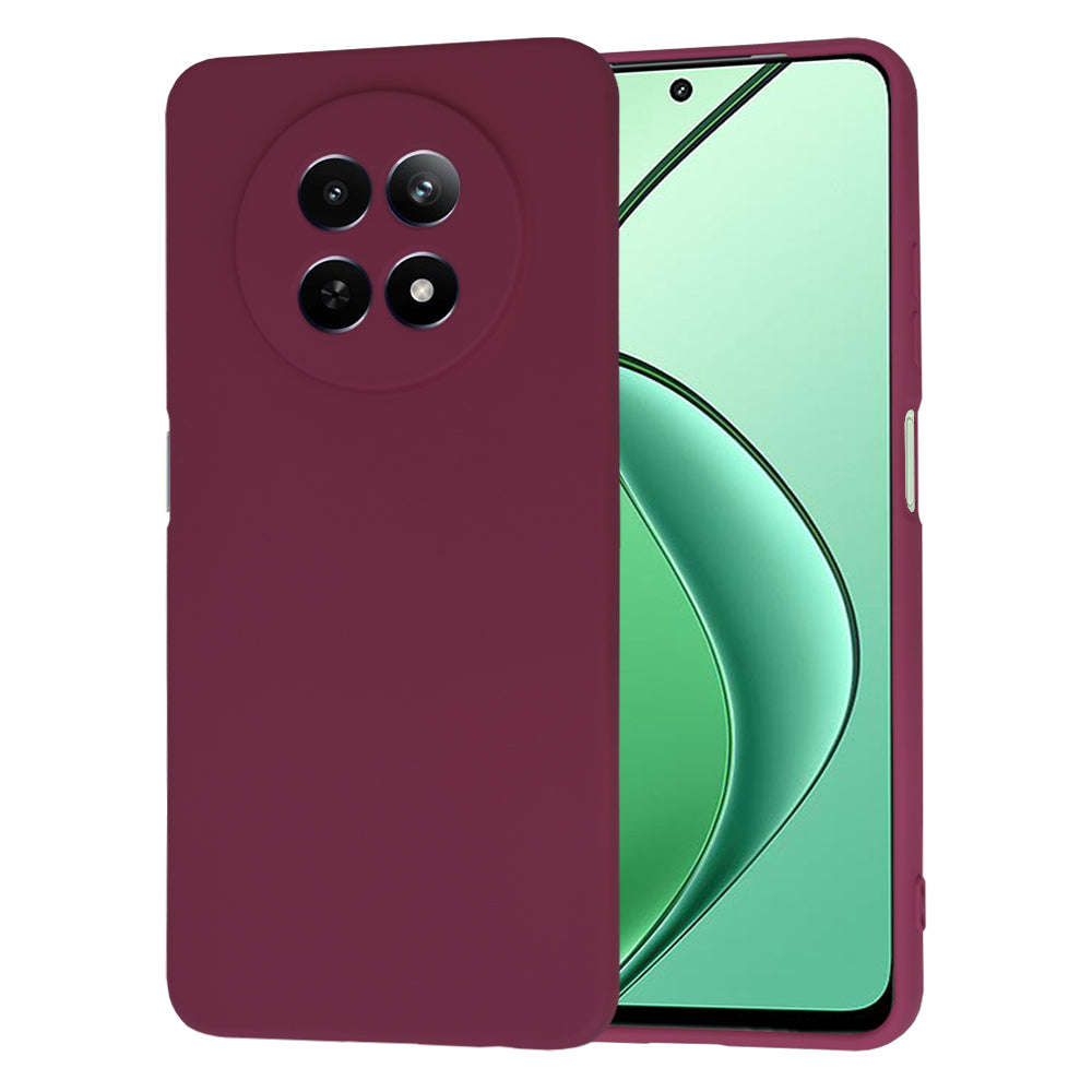Θήκη για Realme 12x / 12, Techsuit, SoftFlex, Βυσσινί