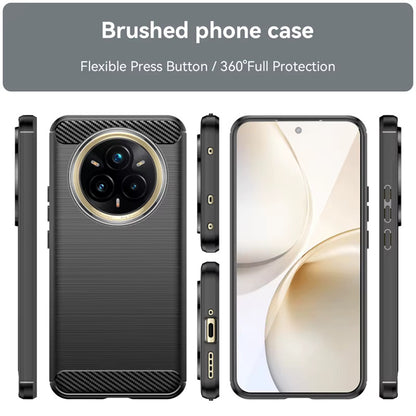 Case for Realme 14 Pro+, Techsuit, Carbon, Black