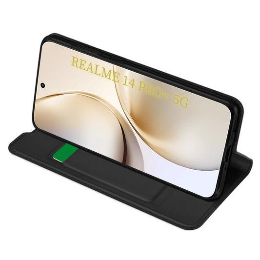 Θήκη για Realme 14 Pro+, Techsuit, Magskin Book, Μαύρο