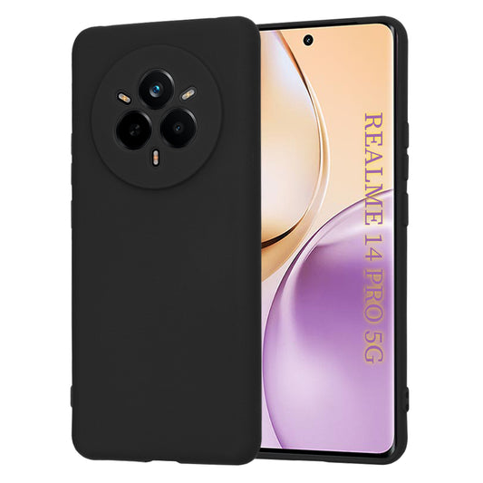 Θήκη για Realme 14 Pro, Techsuit, SoftFlex, Μαύρη
