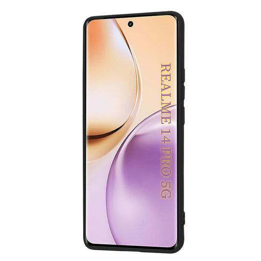 Θήκη για Realme 14 Pro, Techsuit, SoftFlex, Μαύρη
