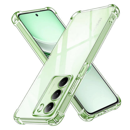 Θήκη για Realme 14x, Techsuit, Ανθεκτική σε Κρούσεις Διαφανής, Διάφανη