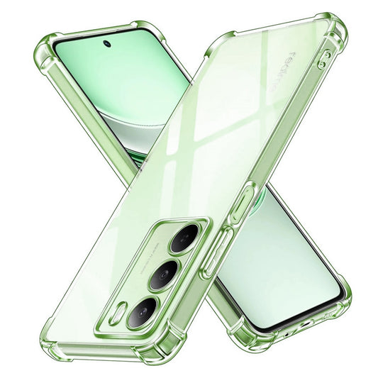 Θήκη για Realme 14x, Techsuit, Ανθεκτική σε Κρούσεις Διαφανής, Διάφανη