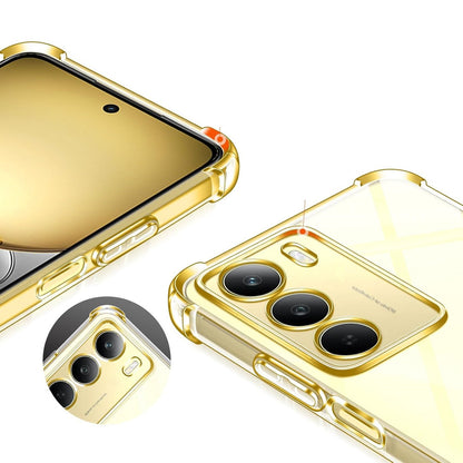 Θήκη για Realme 14x, Techsuit, Ανθεκτική σε Κρούσεις Διαφανής, Διάφανη