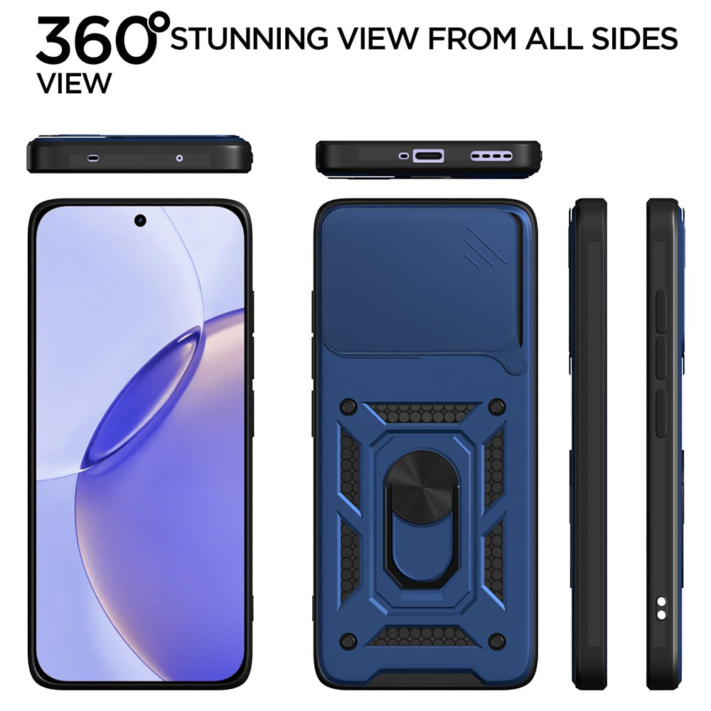 Θήκη για Realme 16 Pro, Techsuit, CamShield, Μπλε