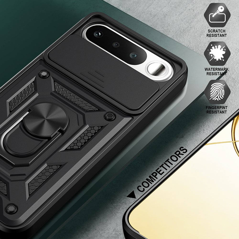 Θήκη για Realme 16, Techsuit, CamShield, Μαύρο