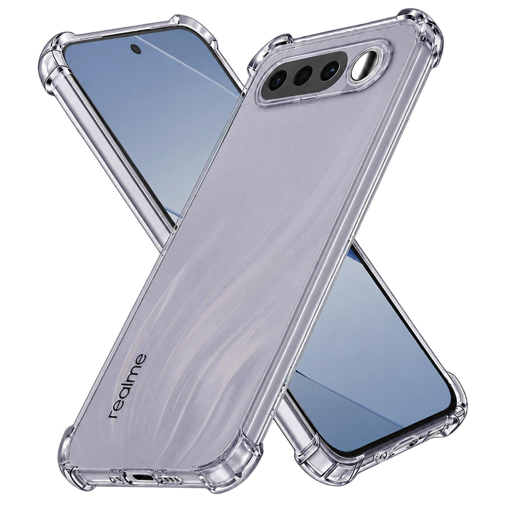 Θήκη για Realme 16, Techsuit, Ανθεκτική σε Κρούσεις Διαφανής, Καπνιστή