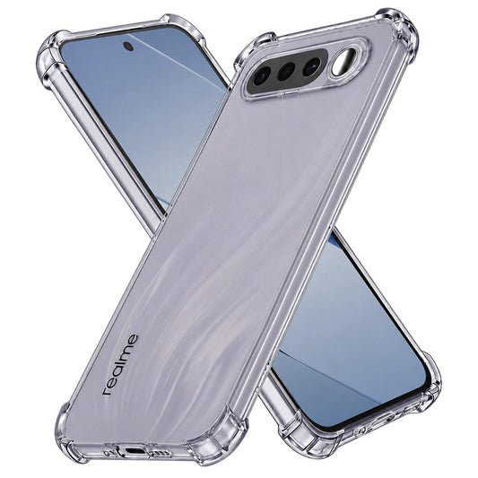 Θήκη για Realme 16, Techsuit, Ανθεκτική σε Κρούσεις Διαφανής, Καπνιστή