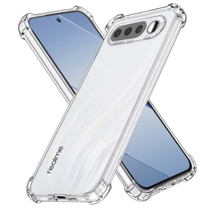 Θήκη για Realme 16, Techsuit, Ανθεκτική σε Κρούσεις Διαφανής, Διάφανη