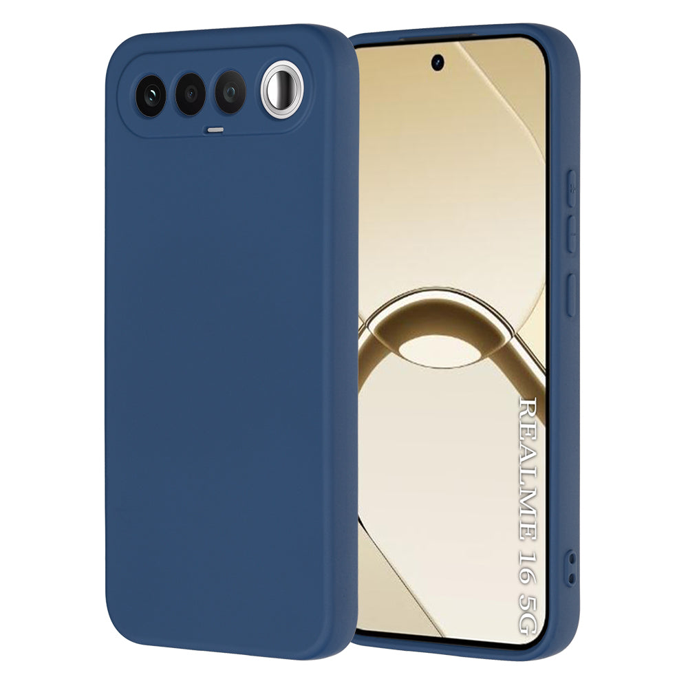 Θήκη για Realme 16, Techsuit, SoftFlex, Μπλε Σκούρο