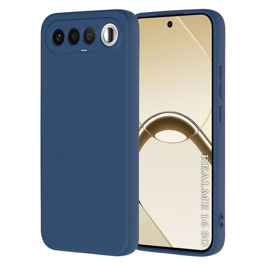 Θήκη για Realme 16, Techsuit, SoftFlex, Μπλε Σκούρο