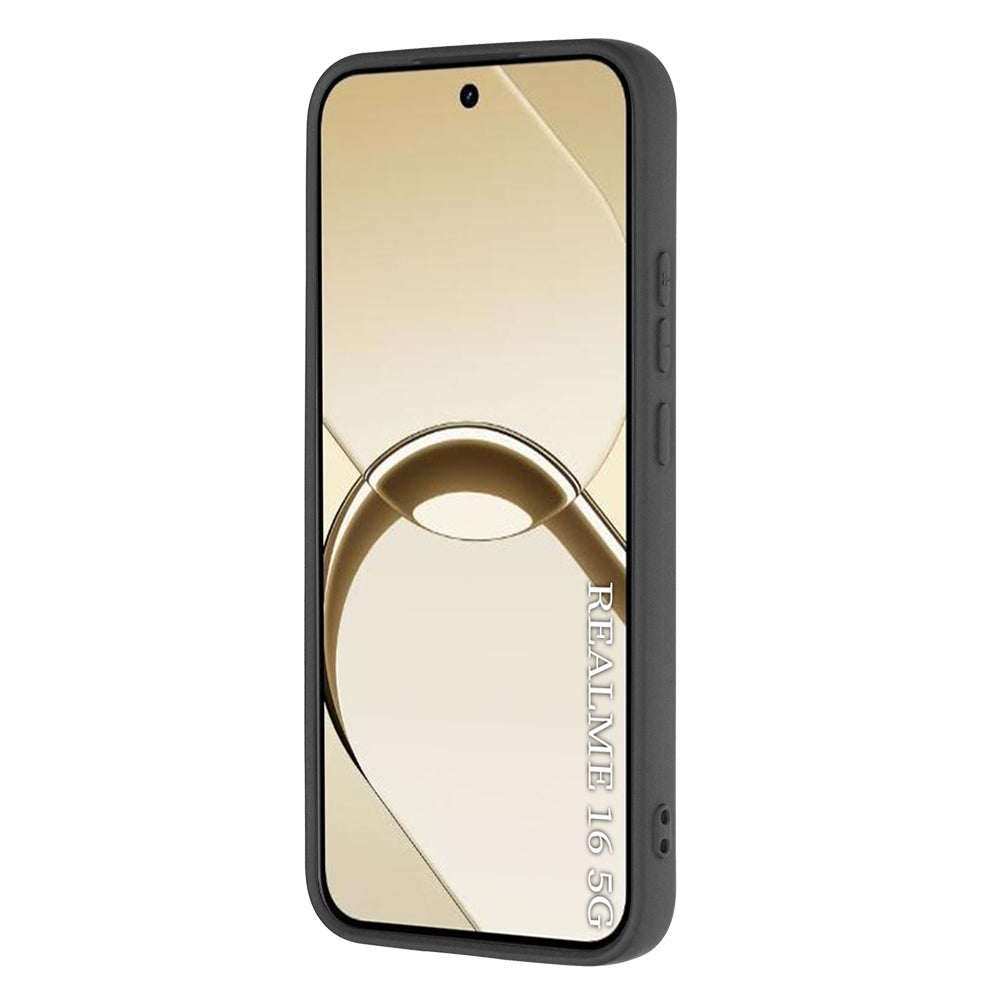 Θήκη για Realme 16, Techsuit, SoftFlex, Μαύρη