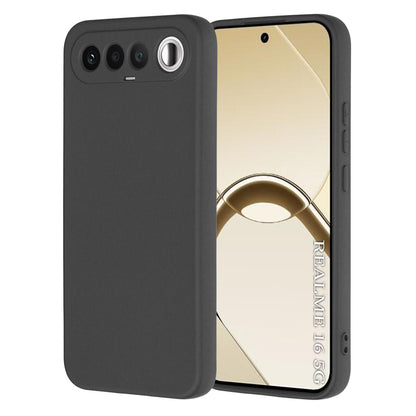 Θήκη για Realme 16, Techsuit, SoftFlex, Μαύρη