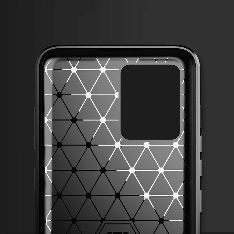 Θήκη για Realme 8 Pro / 8, Techsuit, Άνθρακας, Μαύρο